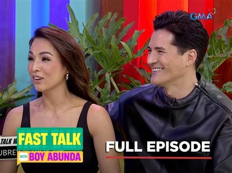 Fast Talk With Boy Abunda Bakit Ang Tagal Bago IKINASAL Nina Aubrey At