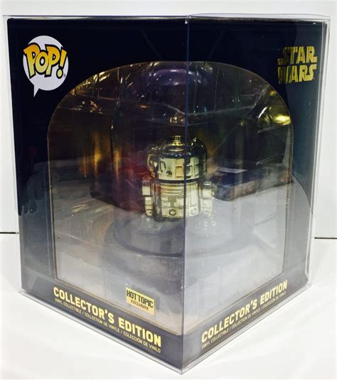 Funko Pop Gold R D Hot Topic Box Protector Retroprotection