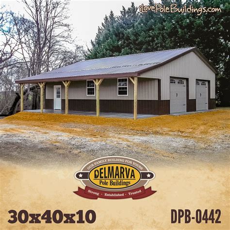 30x40 Metal Building With Carport - flooring Designs