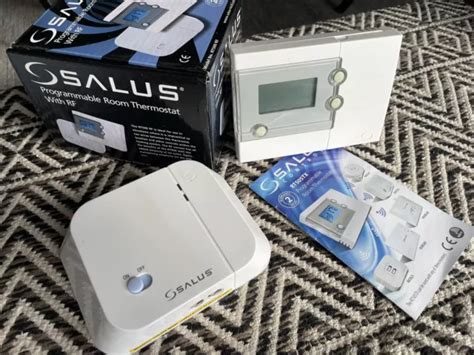 Salus Rt500 Rf Wireless Programmable Room Thermostat And Reciever £21 00 Picclick Uk