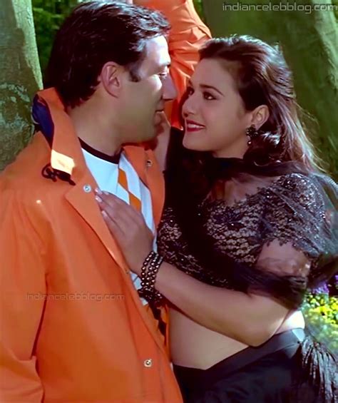 Preity Zinta Bollywood Actress Farz 31 Hot Midriff Hd Caps Indiancelebblog