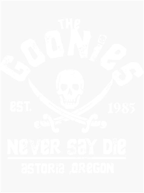 The Goonies Sticker For Sale By Autrahagre Redbubble