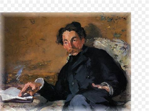 Édouard Manet Portrait Of Stéphane Mallarmé Musée D Orsay Painting PNG