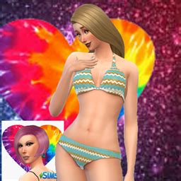 Zig Zag Shine Bikini Bottom The Sims 4 Create A Sim CurseForge
