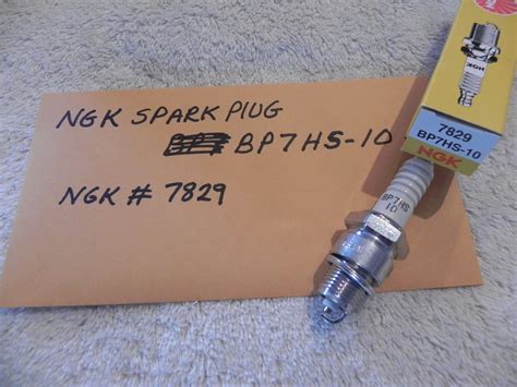 NGK Spark Plug BP7HS-10, NGK# 7829 Brand New! | eBay