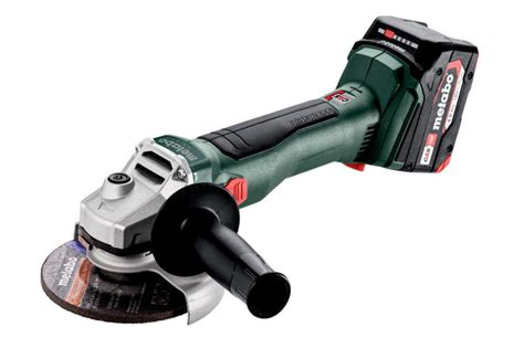 Аккумуляторная болгарка Metabo W 18 L BL 9-125 - Купить УШМ Metabo W 18 ...