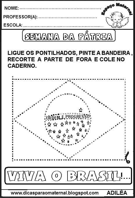 Atividade Semana Da Patria Maternal - ATIVIDADES PARA EDUCAÇÃO INFANTIL - SEMANA DA PÁTRIA - Espaço Maternal ...