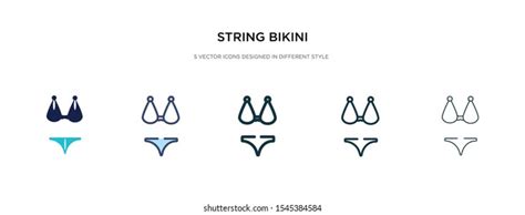 2 249 Black String Bikini Images Stock Photos Vectors Shutterstock