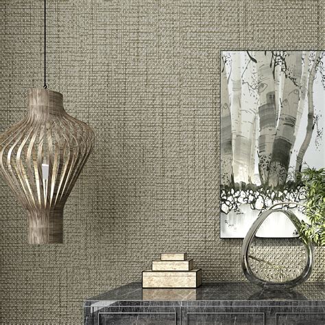 Обои мешковина в интерьере (96 фото) - 96 фото