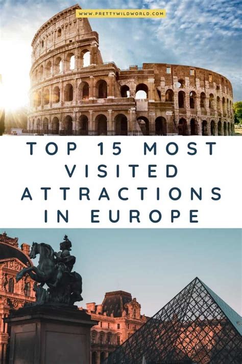 Top 15 of the Most Visited Tourist Attractions in Europe - 2025