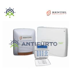 Kit Allarme Bentel Antifurto Wireless E Con Fili Antifurto 360