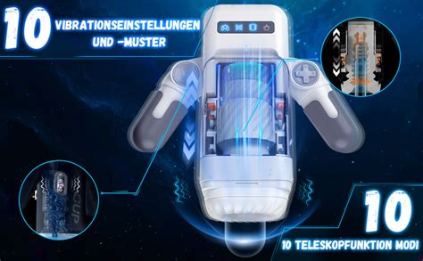 Masturbieren für Männer Elektrisch Sex Spielzeug für Männer Amovibe Upgraded Masturbator