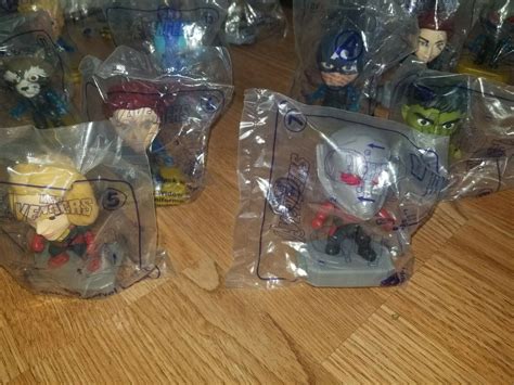 Mcdonalds Avengers Endgame Happy Meal Toys 1 Through 24 And Mask