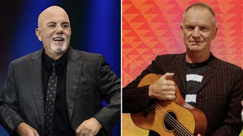 Billy Joel And Sting Announce Co Headlining One Night Only Shows