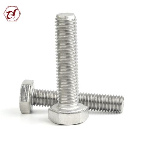 M50 Hex Bolt Bolts and Nuts Used in Ports Petrochemical - Hex Head Bolt ...