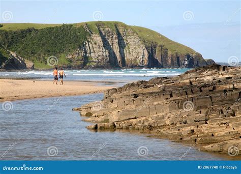 Beach of Coffee Bay stock photo. Image of coast, ocean - 2067740