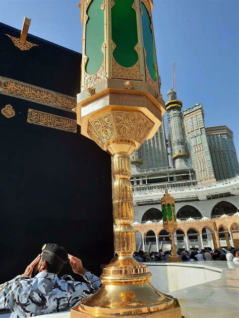 Mecca, Saudi Arabia, May 2023 - A beautiful daytime view of the Kaaba ...