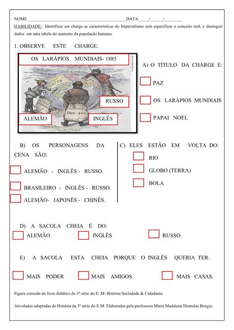 Atividades Sobre Marcos Históricos 3 Ano - Atividades Sobre Marcos Históricos 3 Ano - ZULEDU