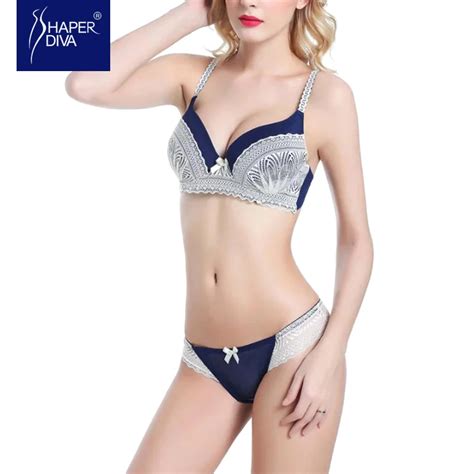 Buy Burvogue Women Sexy Bras Sets Push Up Lace Bra