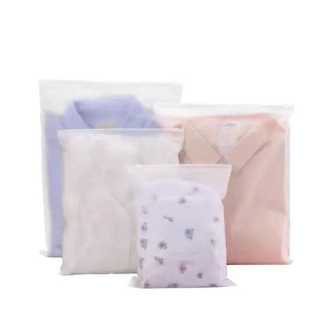factory printing logo frosted  shirt clothing  logo packaging bag