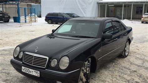 проставки на задние пружины — Mercedes-Benz E-Class (W210), 3,2 л, 1998 ...