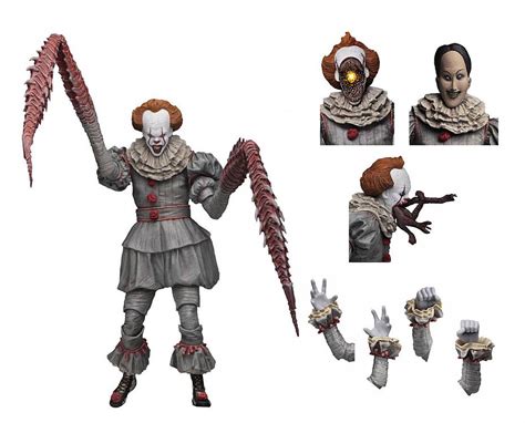 Stephen Kings It 2017 Action Figure Ultimate Pennywise Dancing Clown 18 Cm