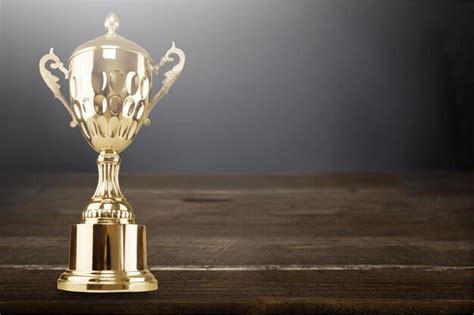 Premium Photo Gold Cup