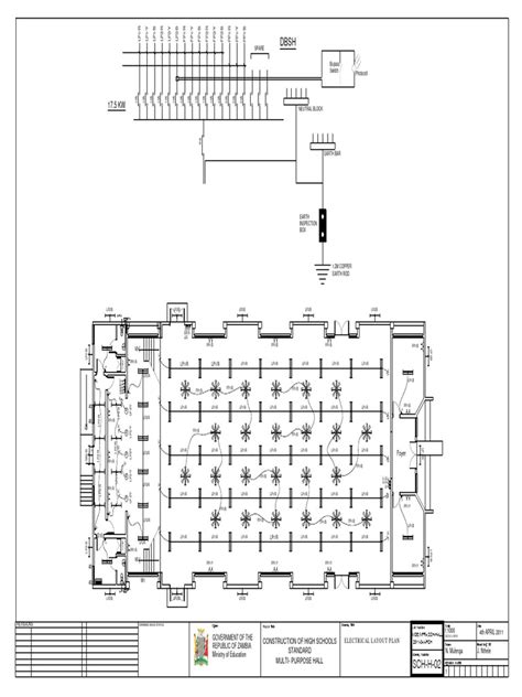 School Hall A1 Type Dwg Rev20112 Eng Pdf