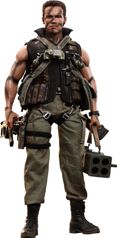 John Matrix Commando Hot Toys Movie Masterpieces MMS276 Incredible Figures