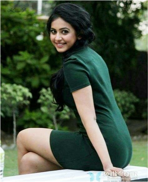 Rakul Preet Singh Hot Photos In Green Dress Media Updaters