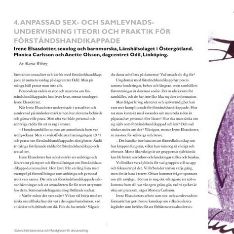4 ANPASSAD SEX OCH SAMLE