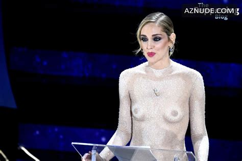 Chiara Ferragni Sexy Flaunts Her Hot Nipples Wearing A Gorgeous See Through Dress At The