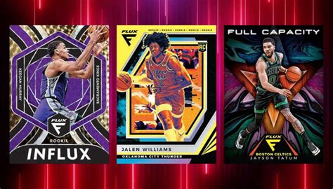 Panini Flux Basketball Checklist Team Set Lists Hobby Box Info