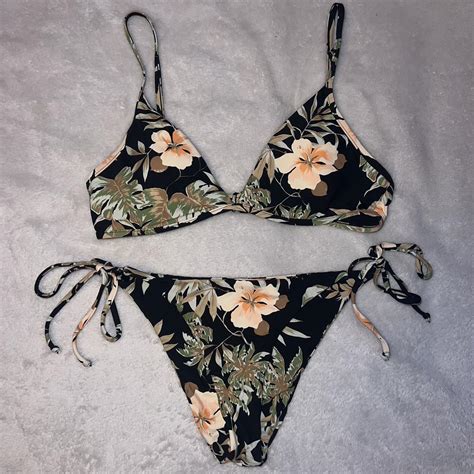 Volcom Bikini Set The Cutesttt Print But I Have Way Depop