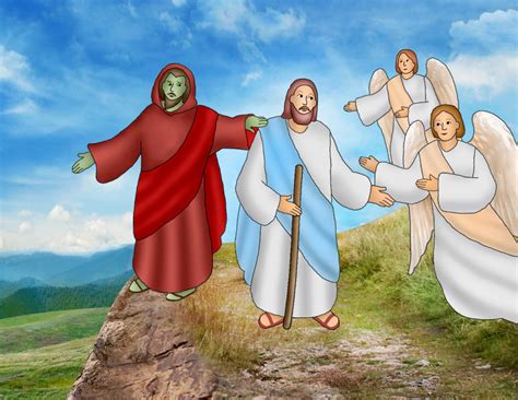 Jesus Is Tempted By The Devil Biweekly Newspaper For The Diocese Of