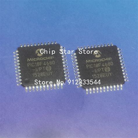 10pcs Lot Pic18f4680 I Pt Pic18f4680 8 Bit Mcu Tqfp44 100 New And