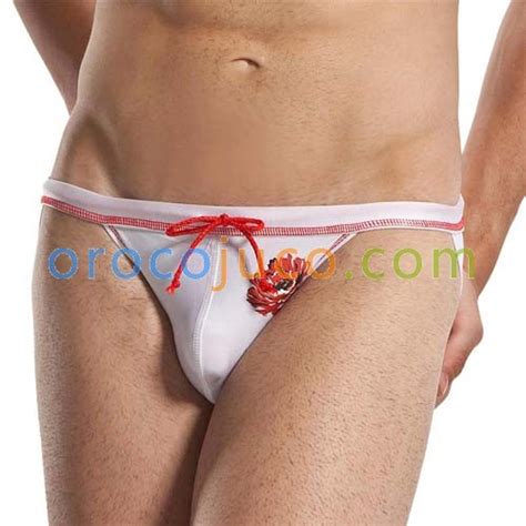 Zod Mens Sexy Bademode Flacher Tanga Bikini Mu