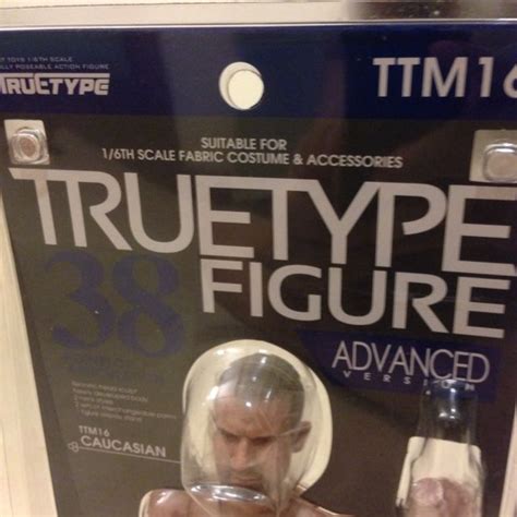 Hot Toys Truetype Scale Figure Caucasian Hobbies Toys Toys Games On Carousell