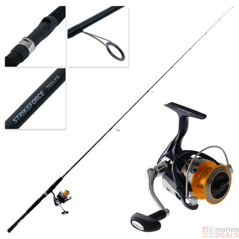 Buy Daiwa Sweepfire 2500 Strikeforce Spinning Freshwater Combo with ...
