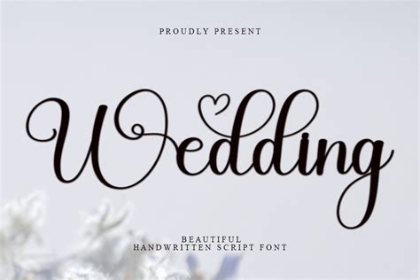 Wedding Font By Freshtypeink · Creative Fabrica