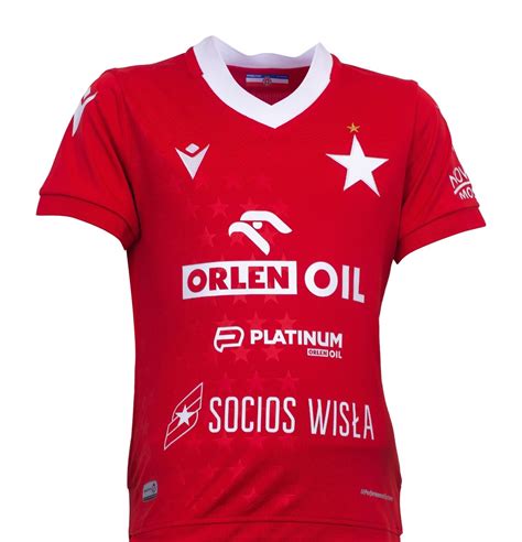 Wisła Kraków 2022 23 Home Kit