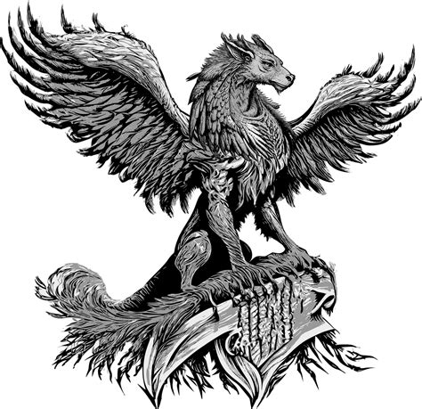 Download Griffin Gryphon Wings Royalty Free Vector Graphic Pixabay