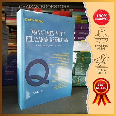 Buku Manajemen Mutu Pelayanan Kesehatan Vol 2 Lazada Indonesia