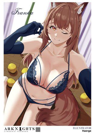 Arknights Lingerie Collaboration Fanbook Luscious Hentai Manga Porn