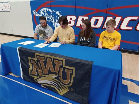 Russells Charlie Krug Signs To Play Football At Nebraska Wesleyan