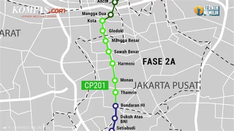 Nih Progres Proyek MRT Jakarta Bundaran HI Kota Kompascom Vidio