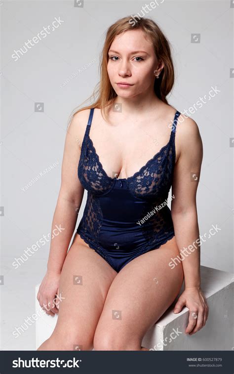 Sexy Woman Lingerie Studio Stock Photo 600527879 Shutterstock