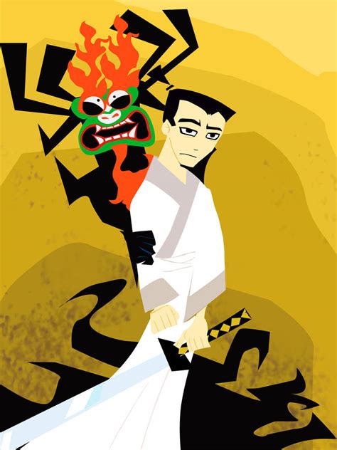 Scared Aku Bored Jack By Kna On Deviantart