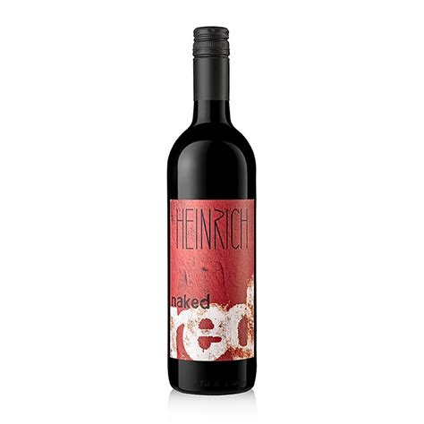 Vino Tinto Naked Red Seco 12 5 Vol Gernot Heinrich Ecologico