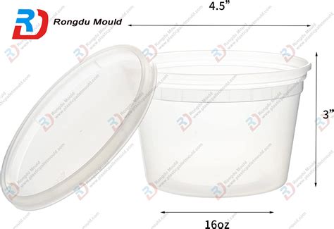 Round Disposable Thin Wall Plastic Container Mold China Thin Wall